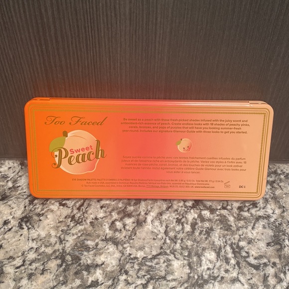 Too Faced Sweet Peach Eyeshadow Palette NEW - Picture 6 of 11
